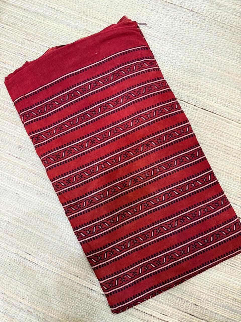 Ajrakh Veg Print Running Fabrics - Image 2