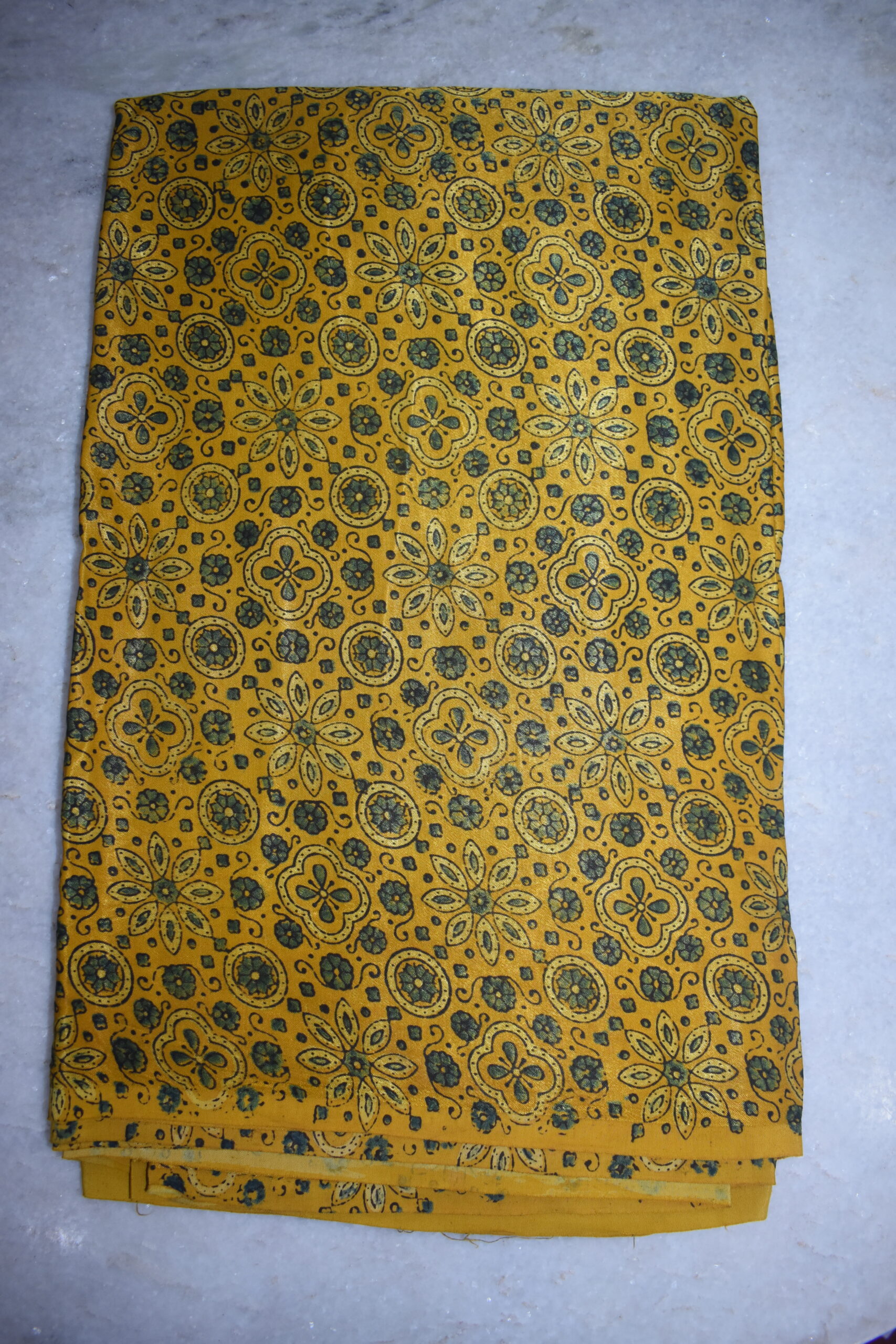 Ajrakh Mashru Silk Fabrics - Image 2