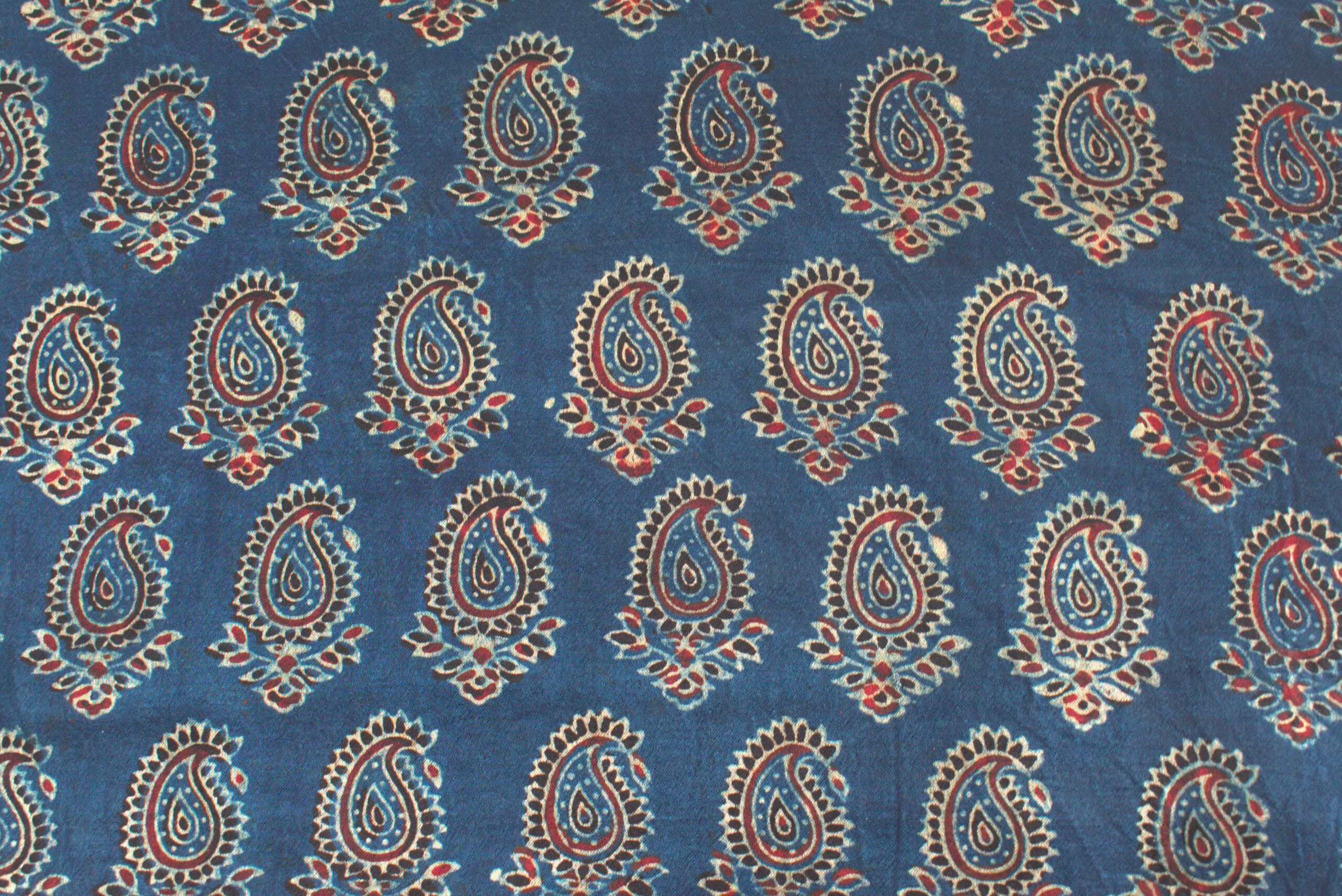 Ajrakh Mashru Silk Fabrics - Image 3