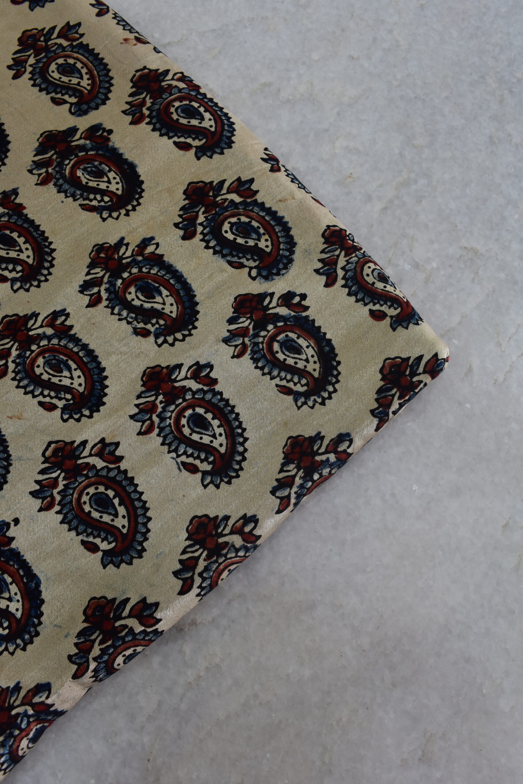 Ajrakh Mashru Silk Fabrics