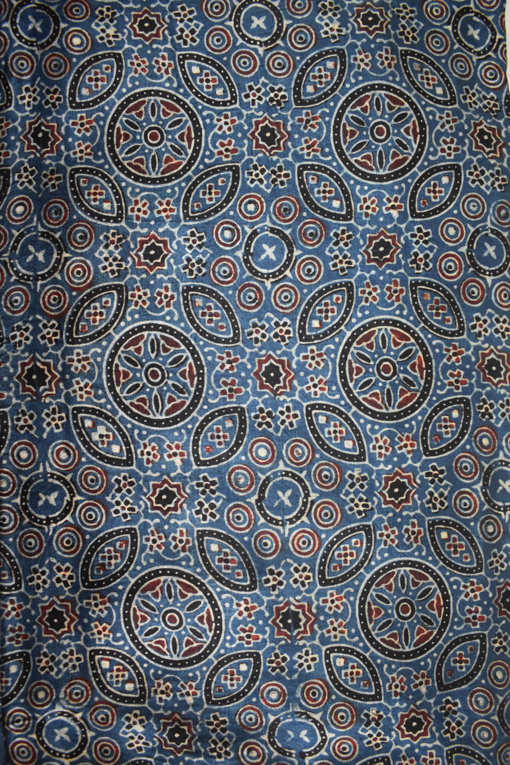 Ajrakh Mashru Silk Fabrics - Image 3