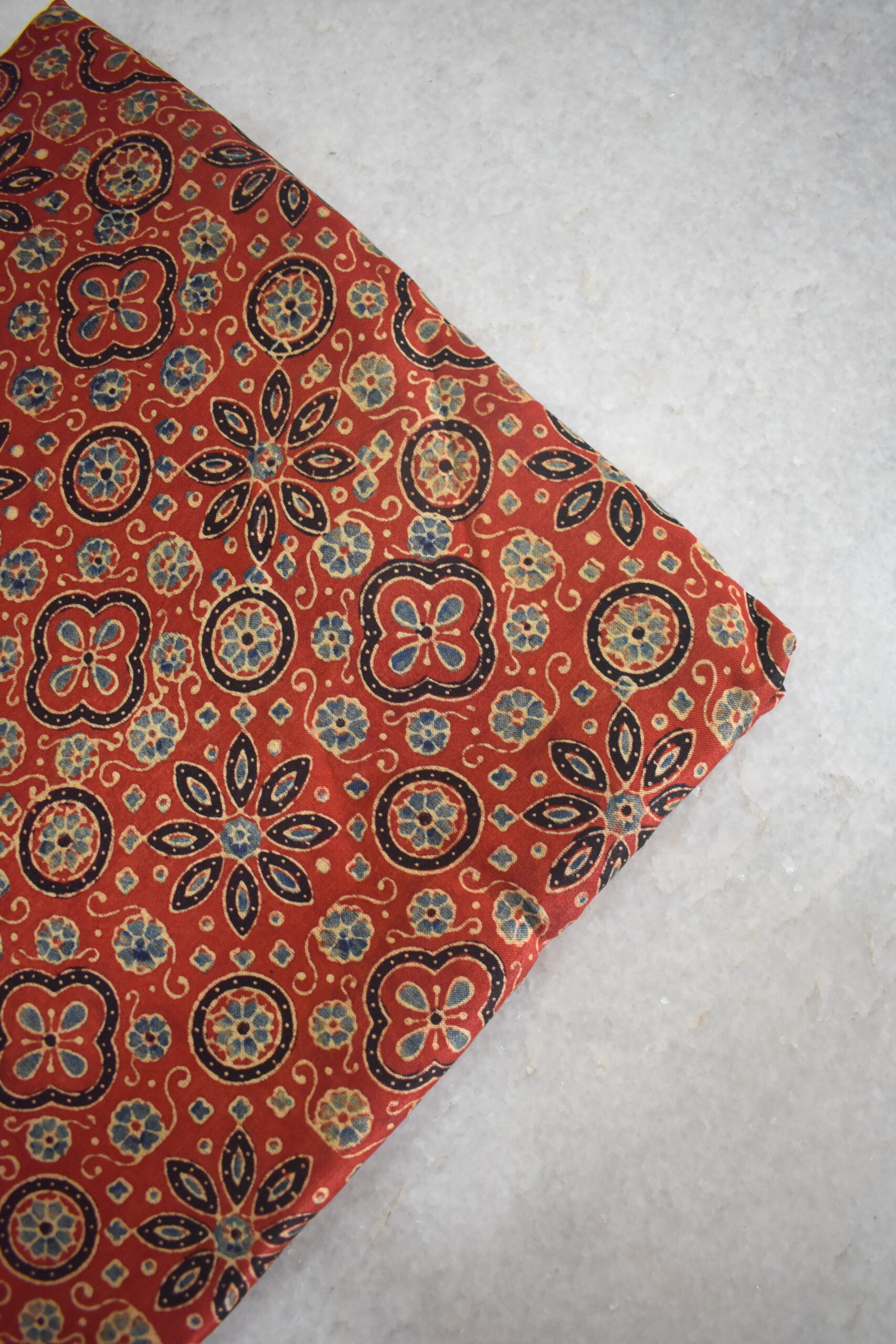 Ajrakh Mashru Silk Fabrics