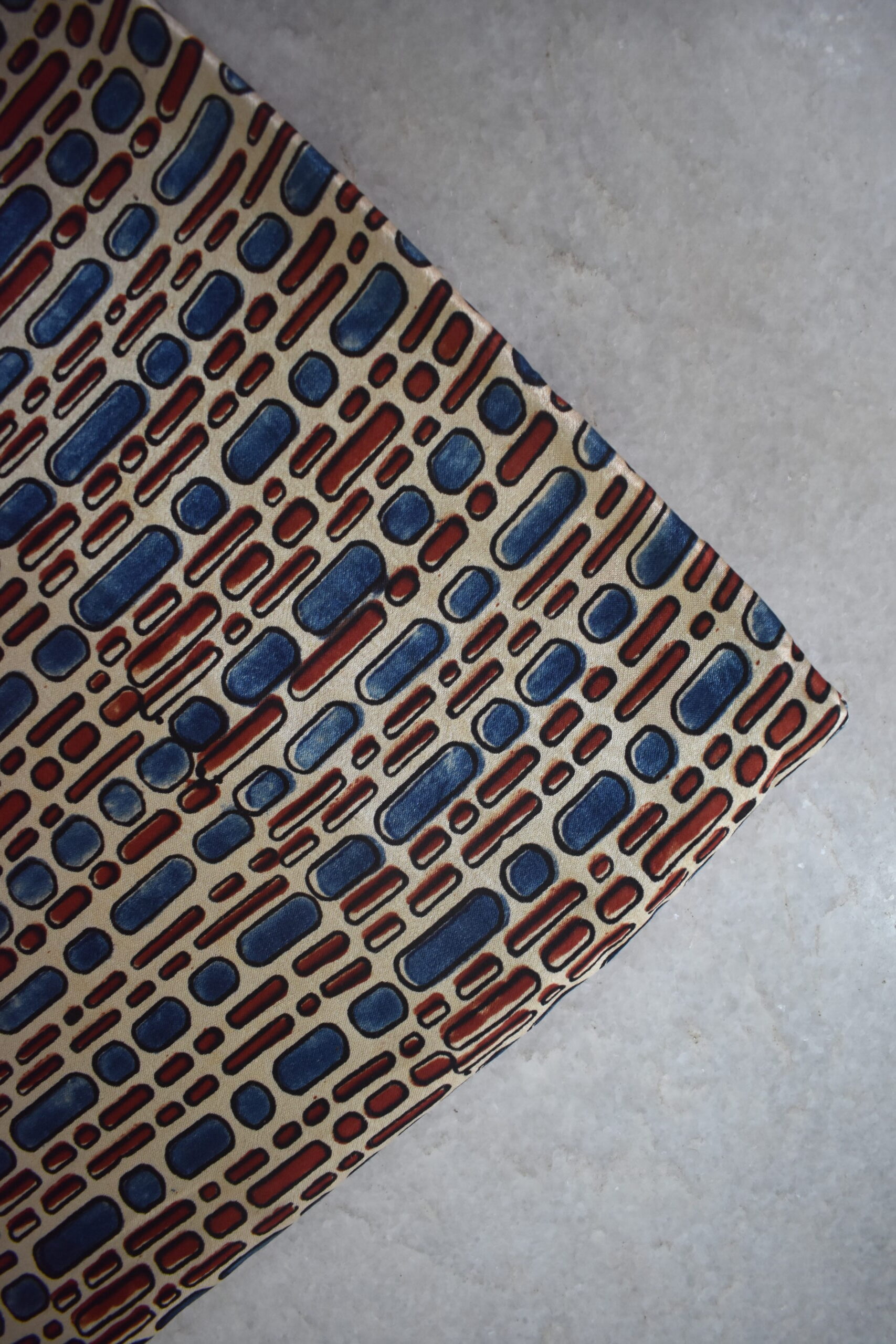 Ajrakh Mashru Silk Fabrics