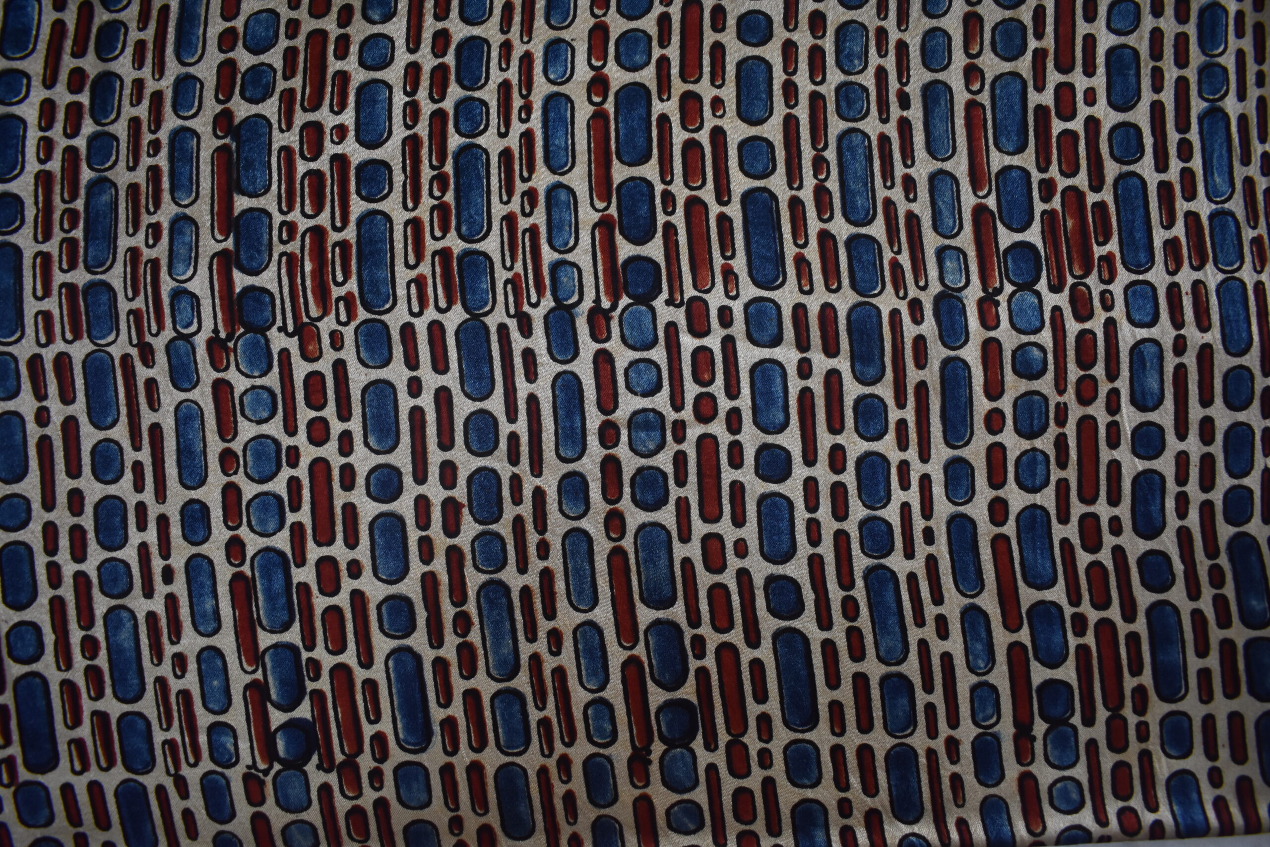 Ajrakh Mashru Silk Fabrics - Image 3