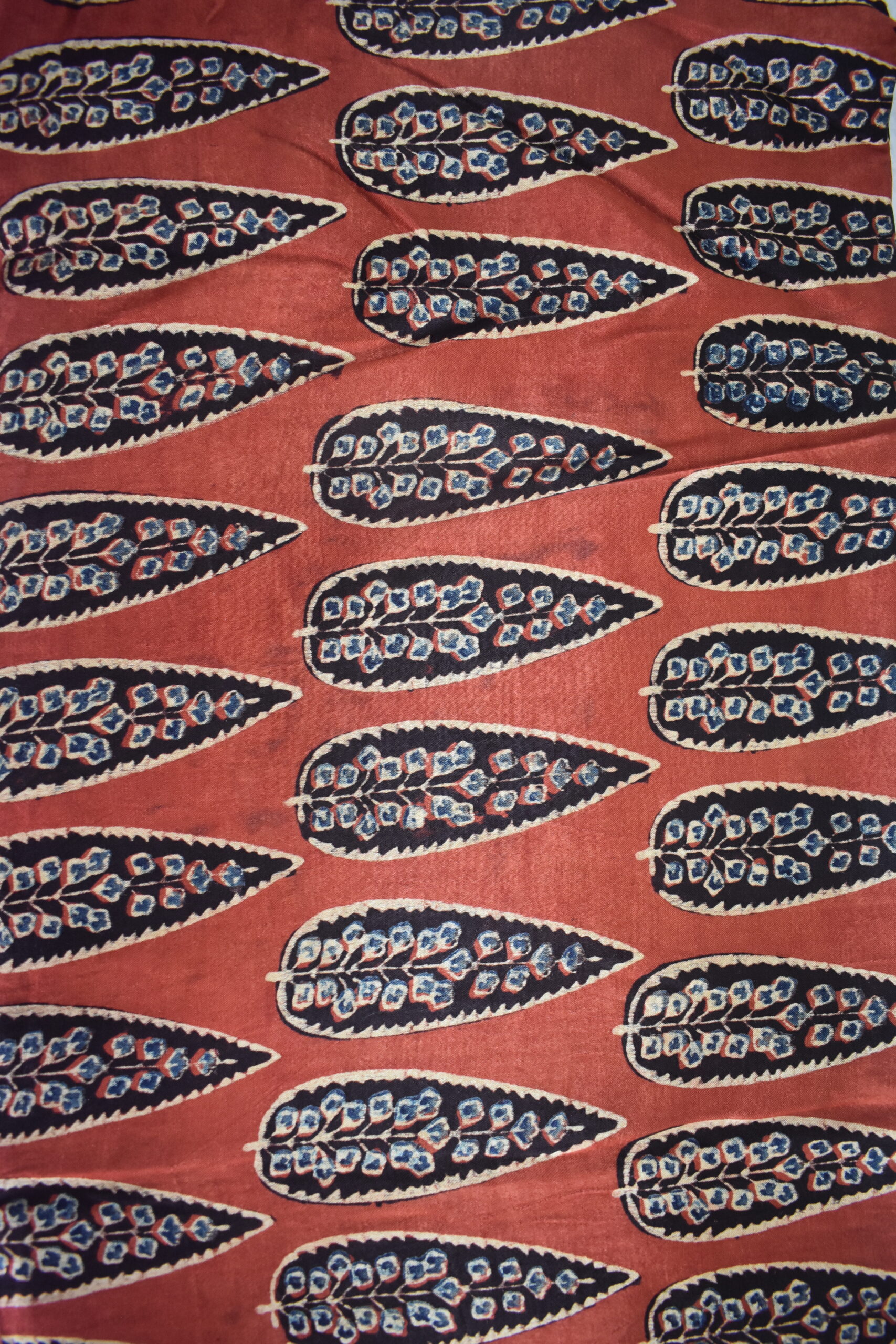 Ajrakh Mashru Silk Fabrics - Image 3