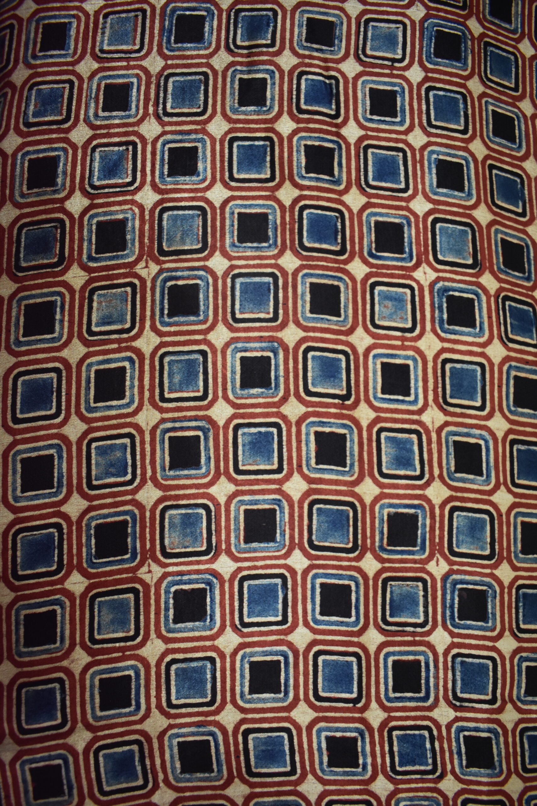 Ajrakh Mashru Silk Fabrics - Image 3