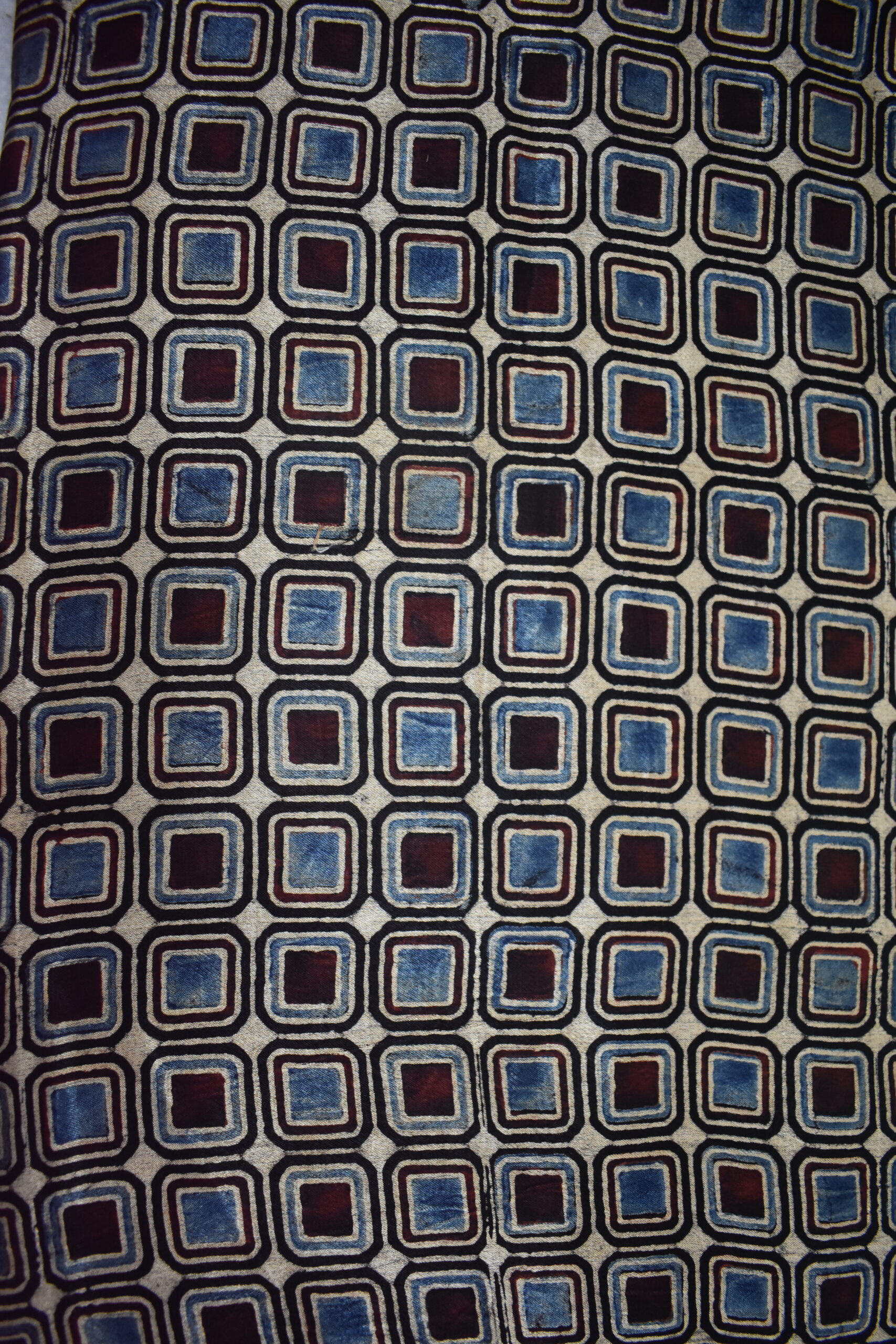 Ajrakh Mashru Silk Fabrics - Image 3
