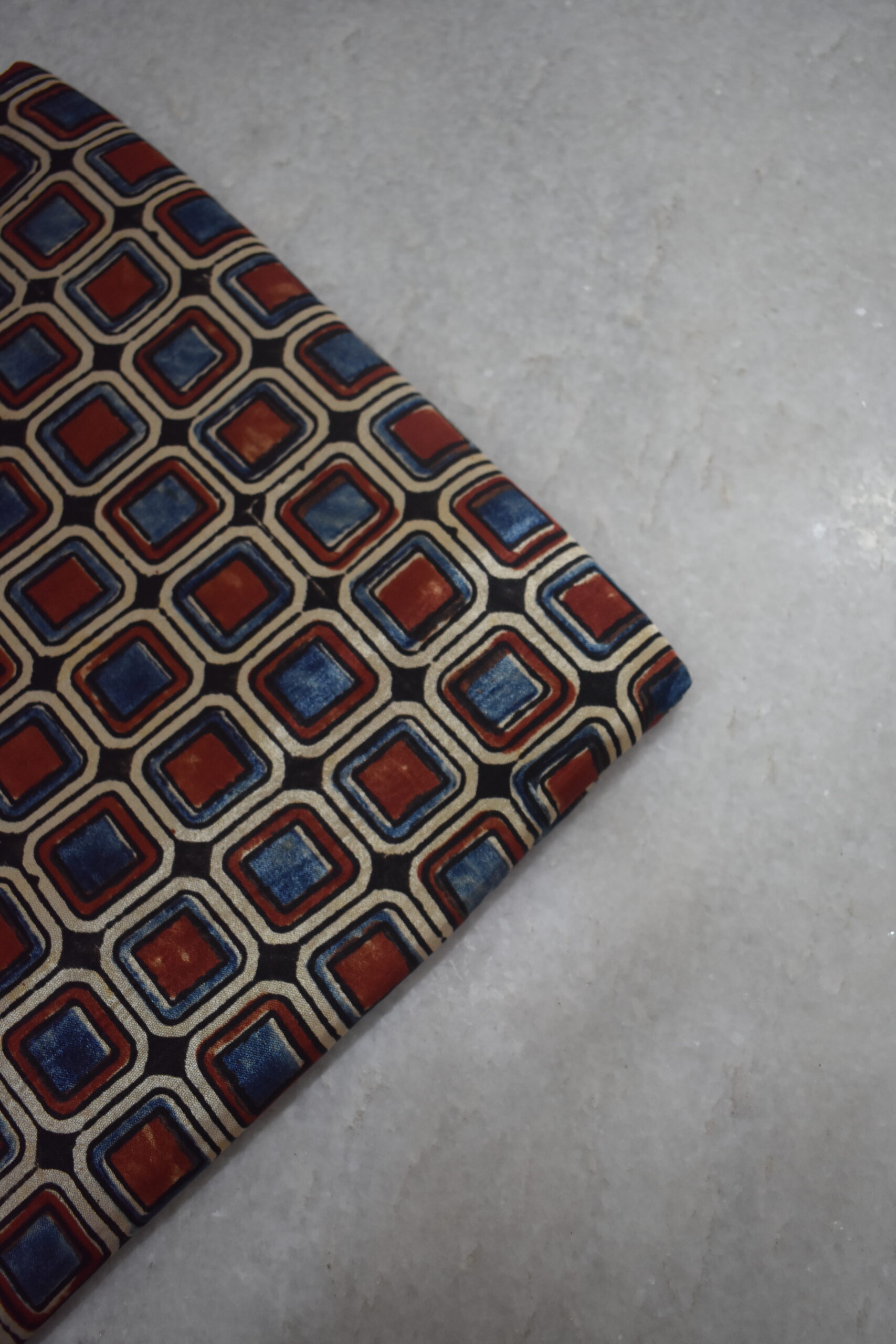 Ajrakh Mashru Silk Fabrics