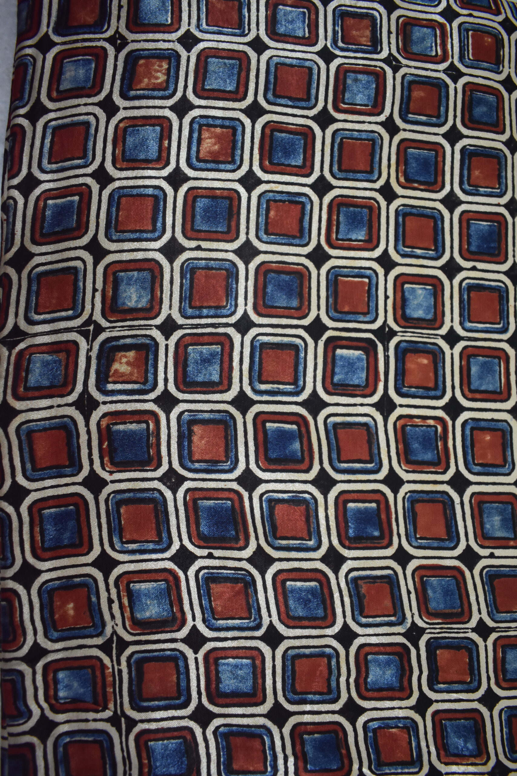 Ajrakh Mashru Silk Fabrics - Image 3