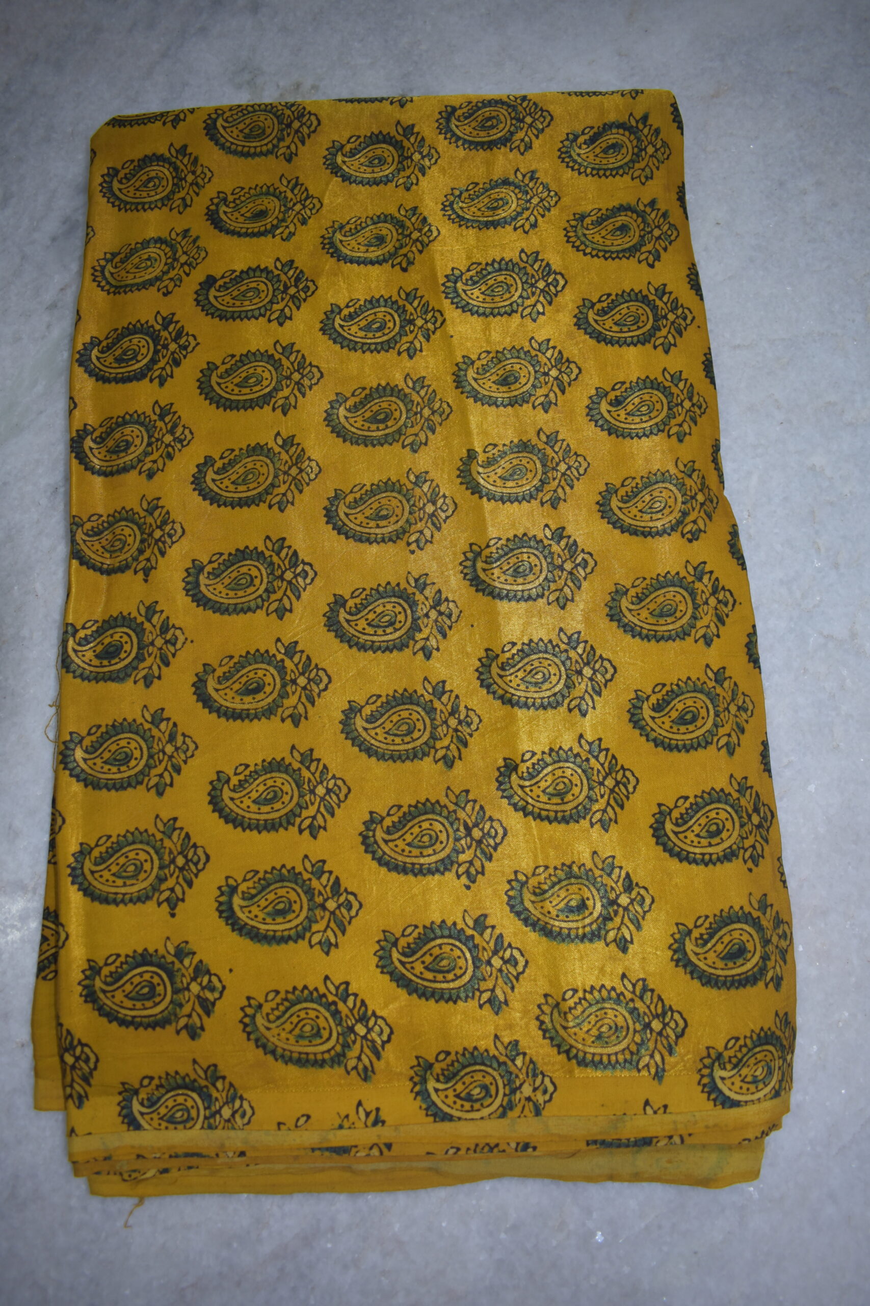 Ajrakh Mashru Silk Fabrics - Image 2