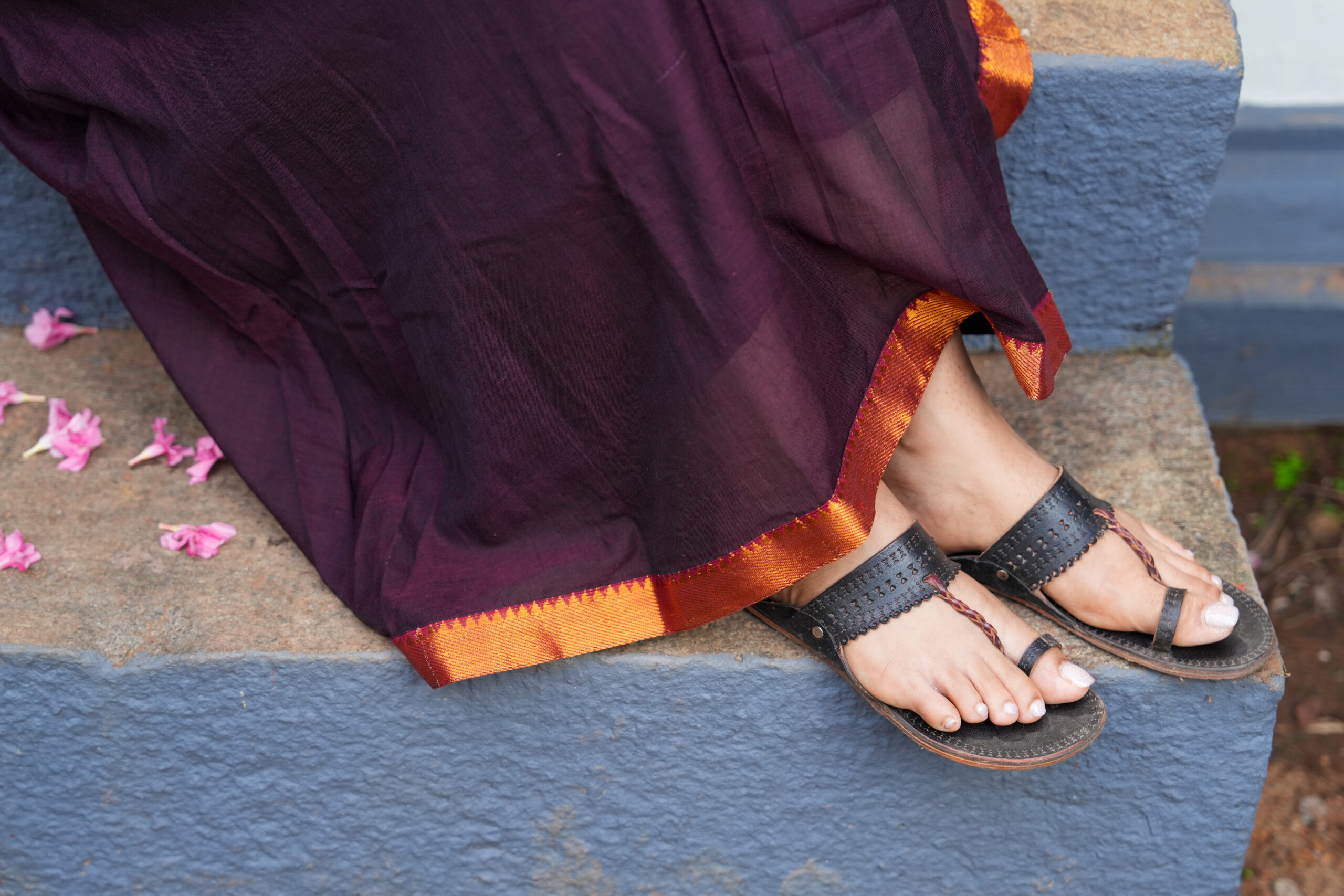 Anvika – Narayanpet Cotton A-Line Dress - Image 8