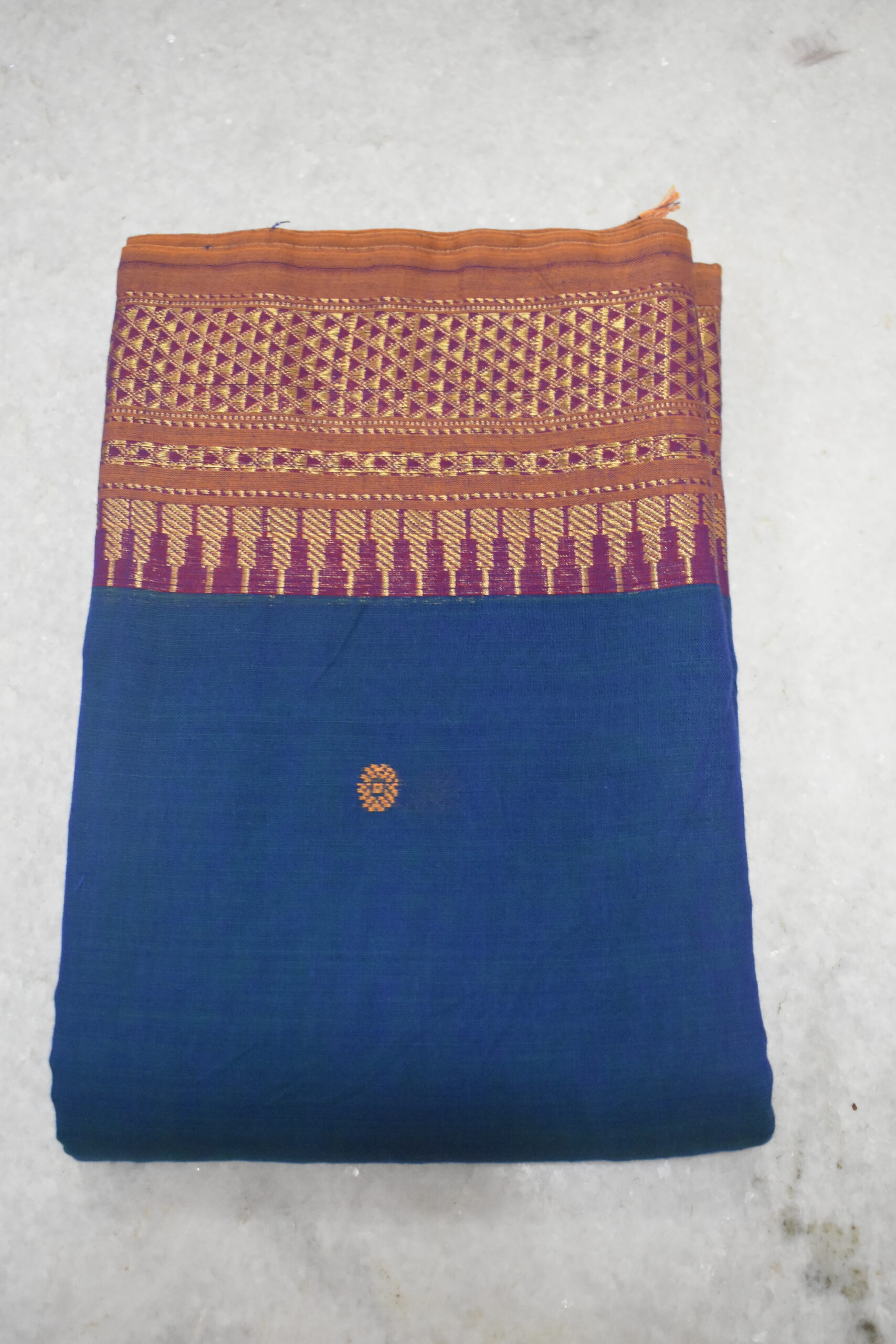 Narayanpet Peshwai Butta Cotton Suit Set - Image 2