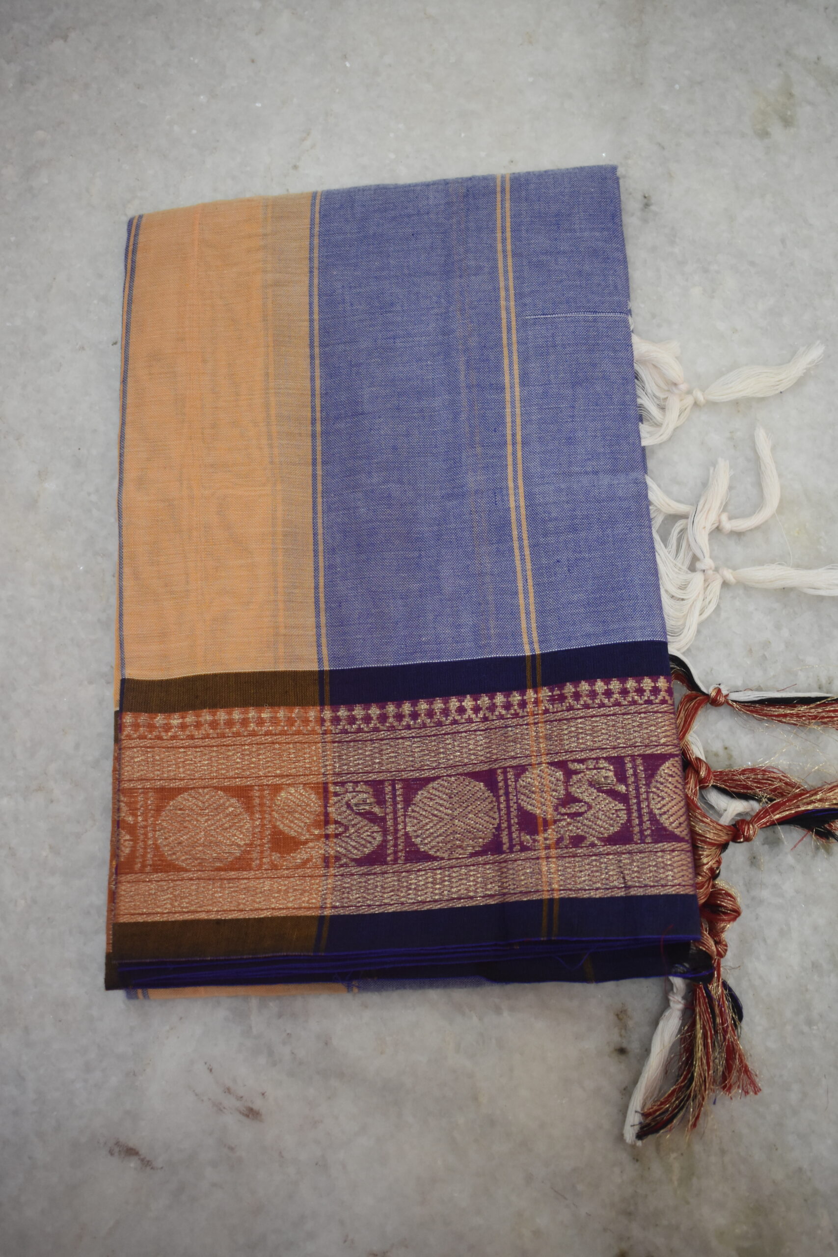 Narayanpet Jari Nandini Cotton Suit Set - Image 3