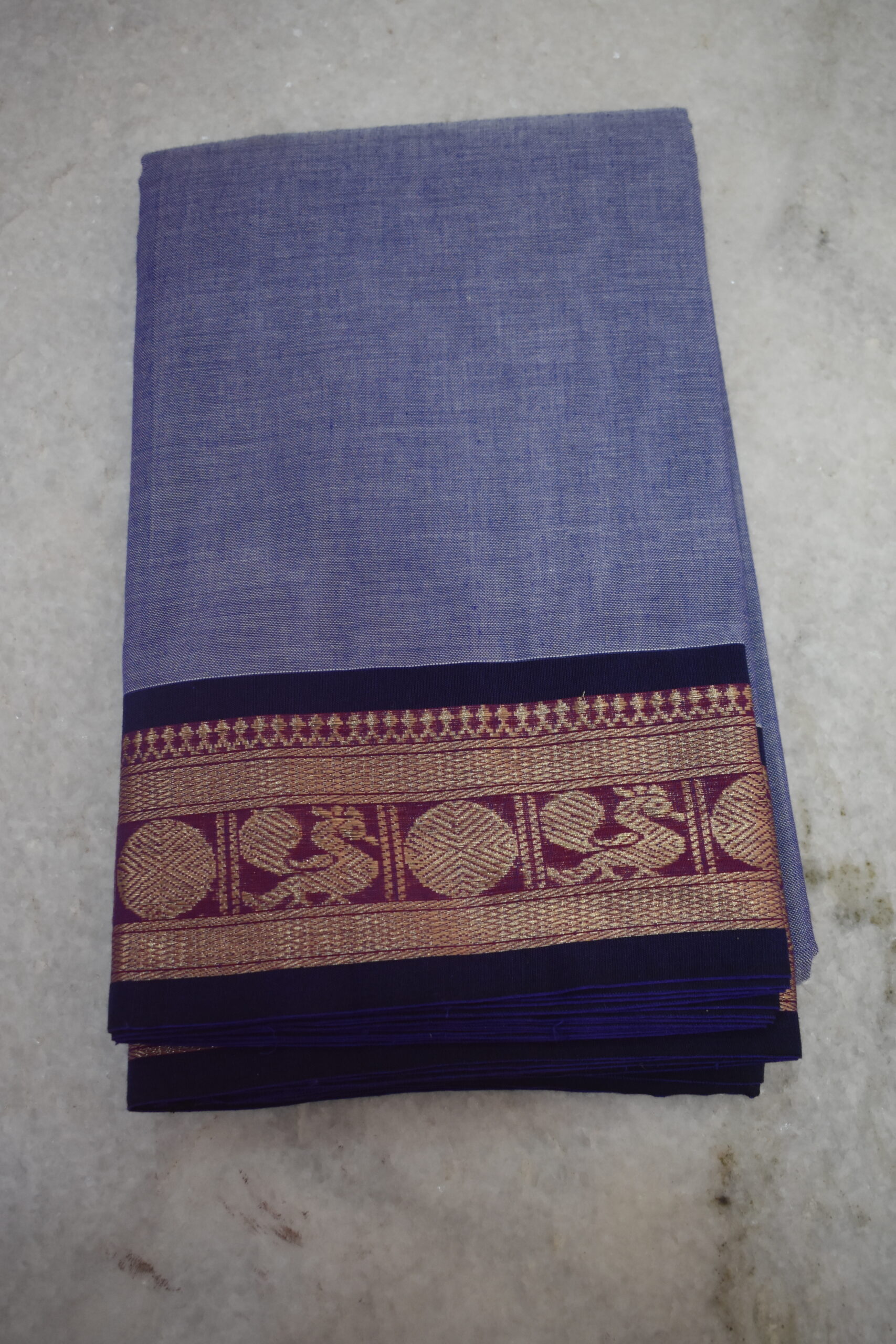 Narayanpet Jari Nandini Cotton Suit Set - Image 2