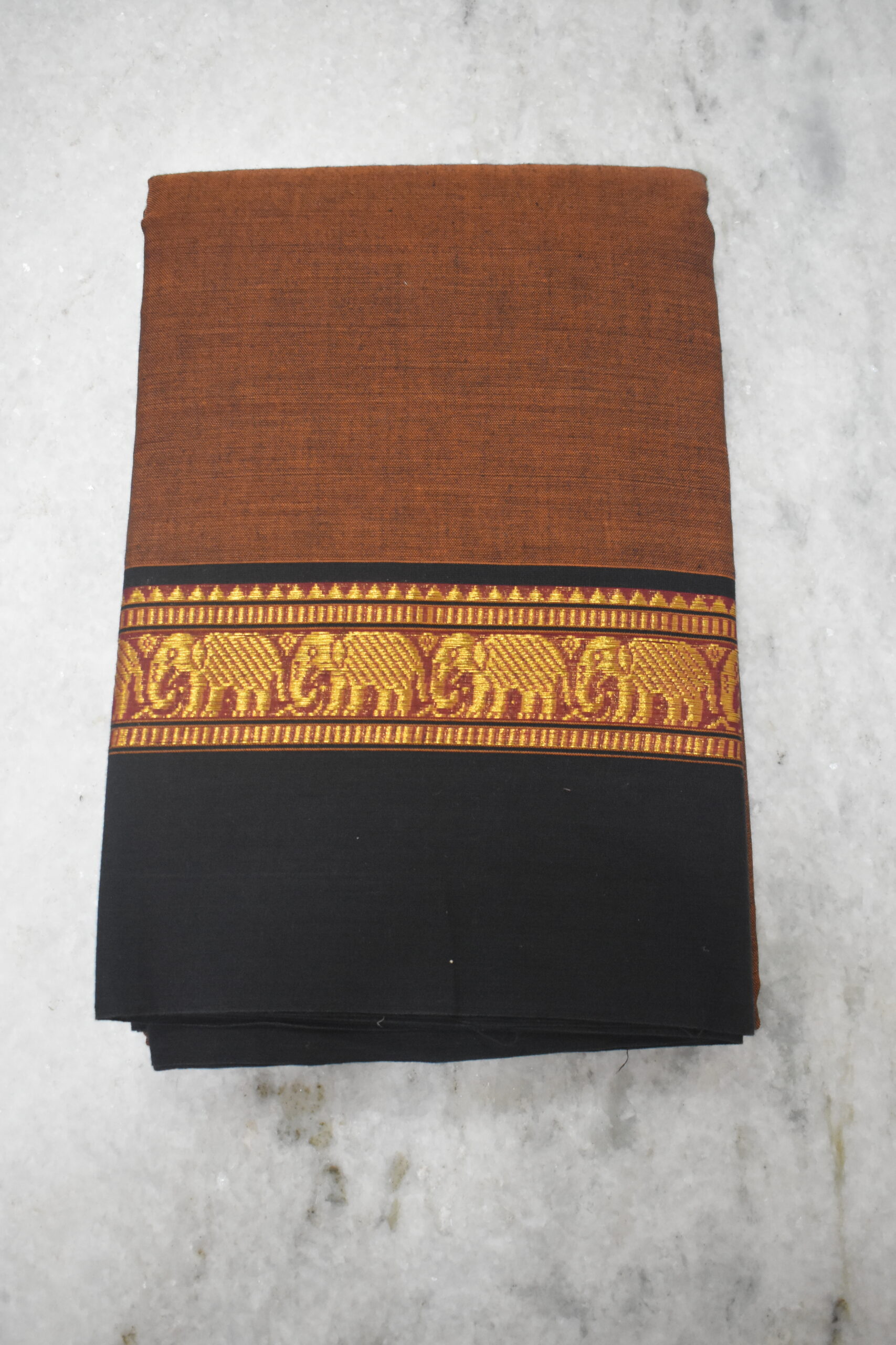 Narayanpet Elephant Cotton Suit Set - Image 2