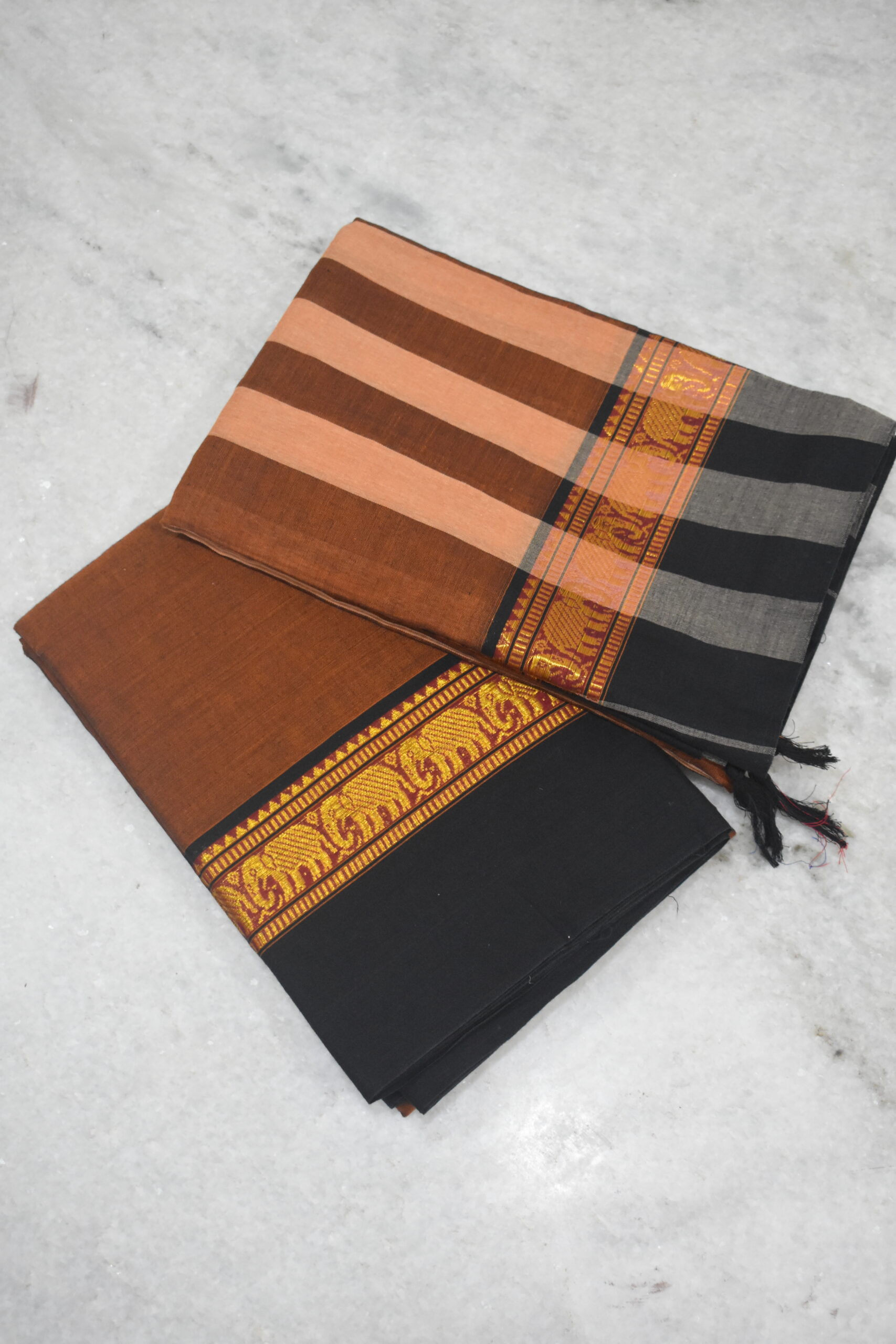 Narayanpet Elephant Cotton Suit Set